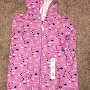 Girls Zip-up hoodie, size M (7/8)